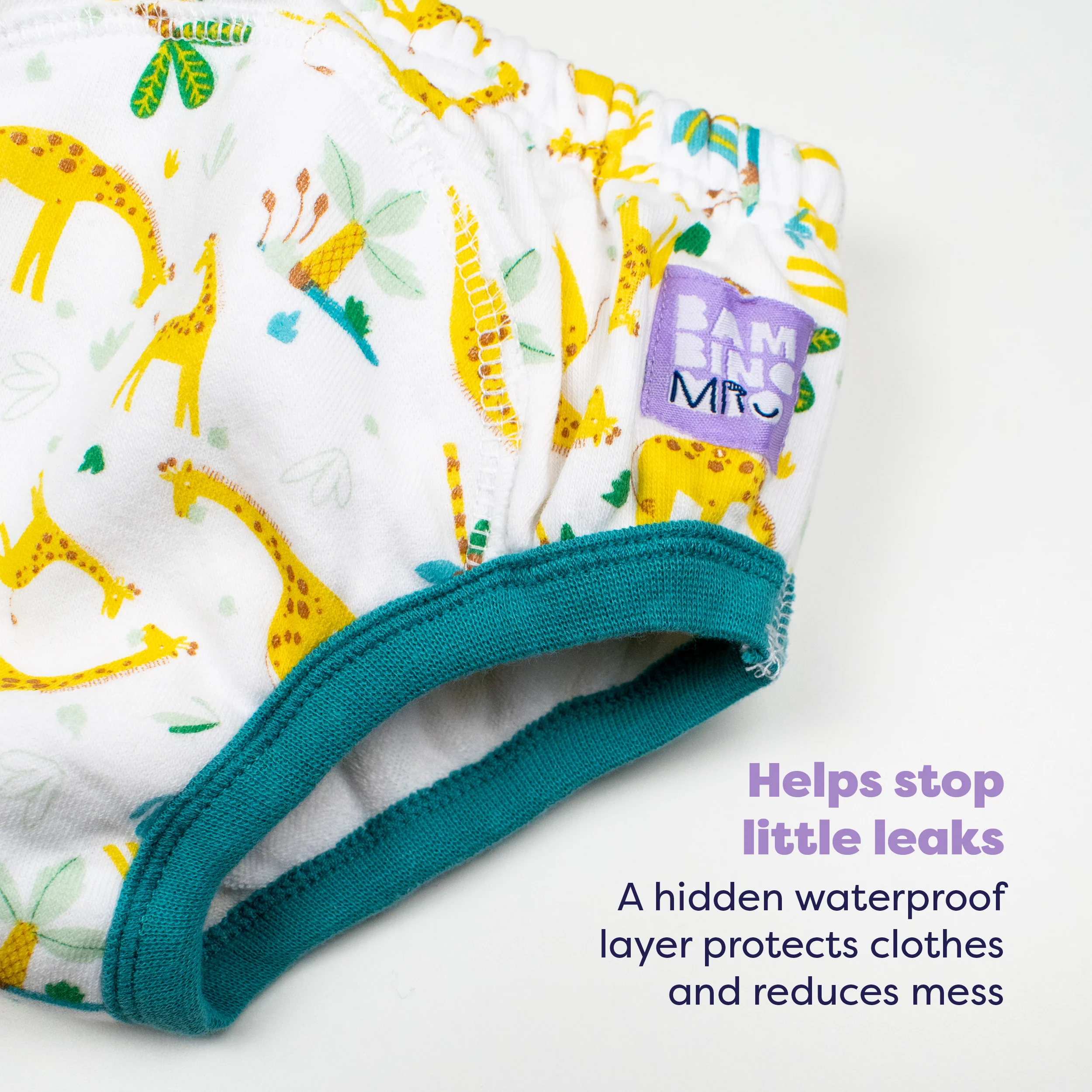 NEW: 3 Pack Reusable Potty Training Pants in Blue Skies - Elite Design - Image 4