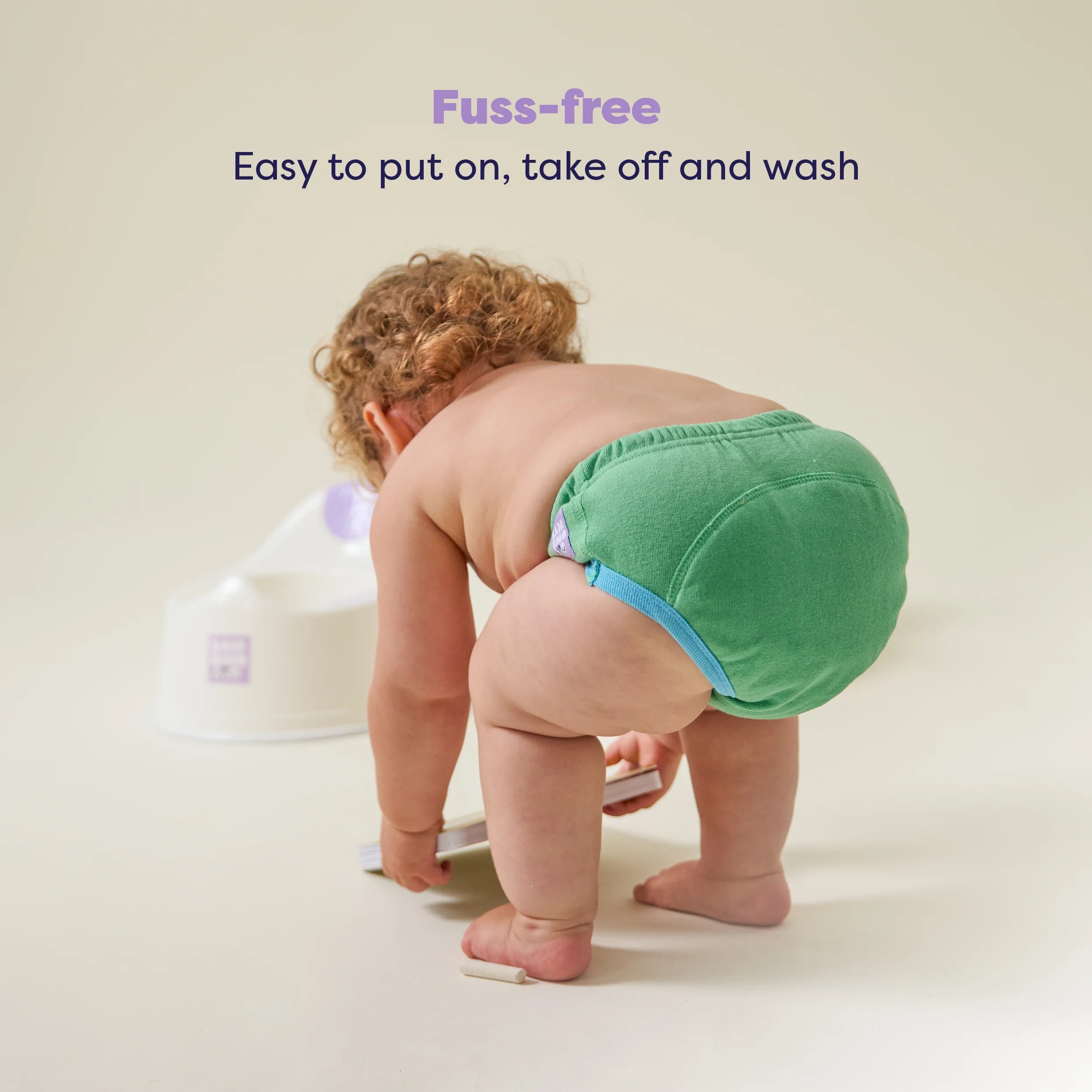 NEW: 3 Pack Reusable Potty Training Pants in Green Jungle - Elite Design - Image 6