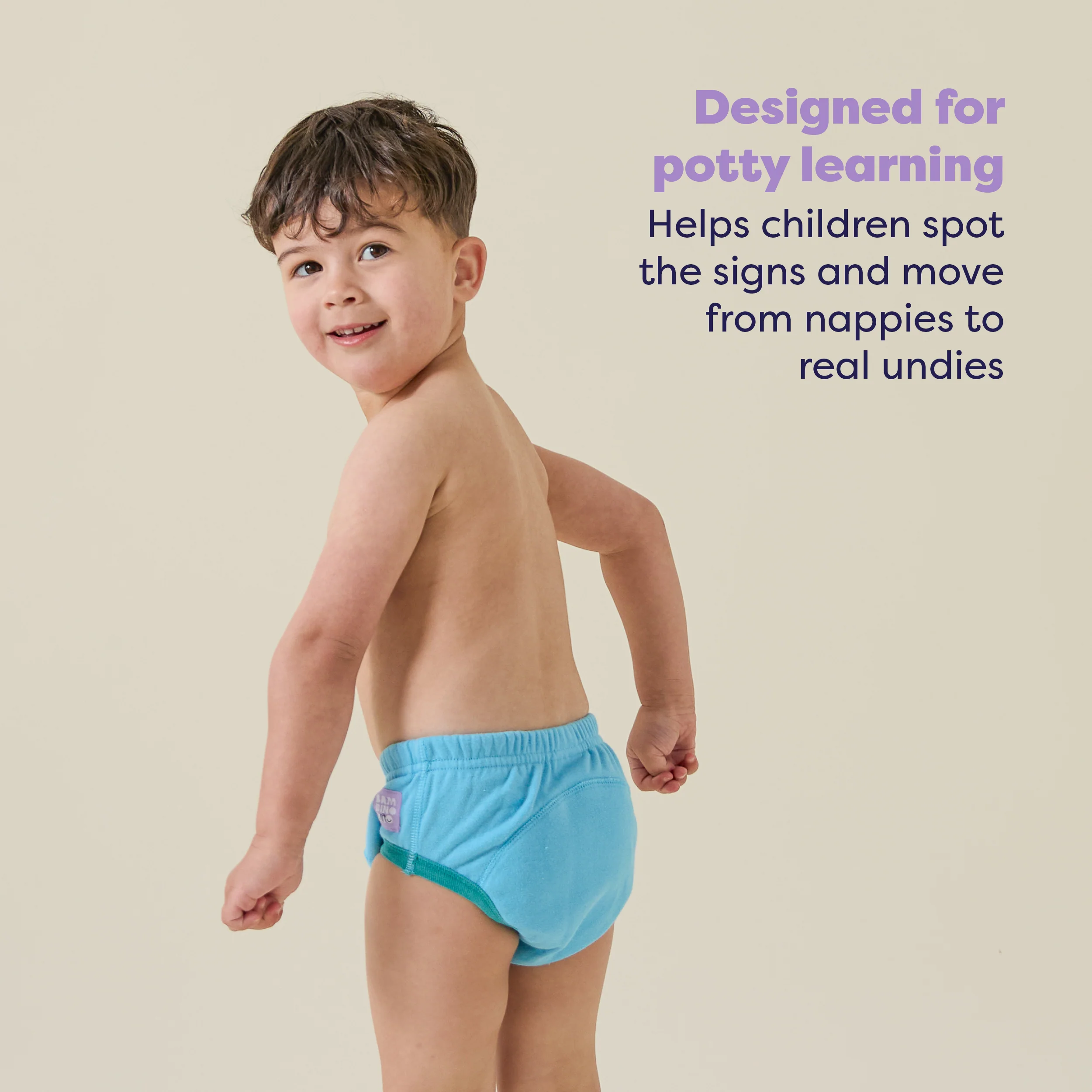 NEW: 3 Pack Reusable Potty Training Pants in Wild Life - Elite Design - Image 3