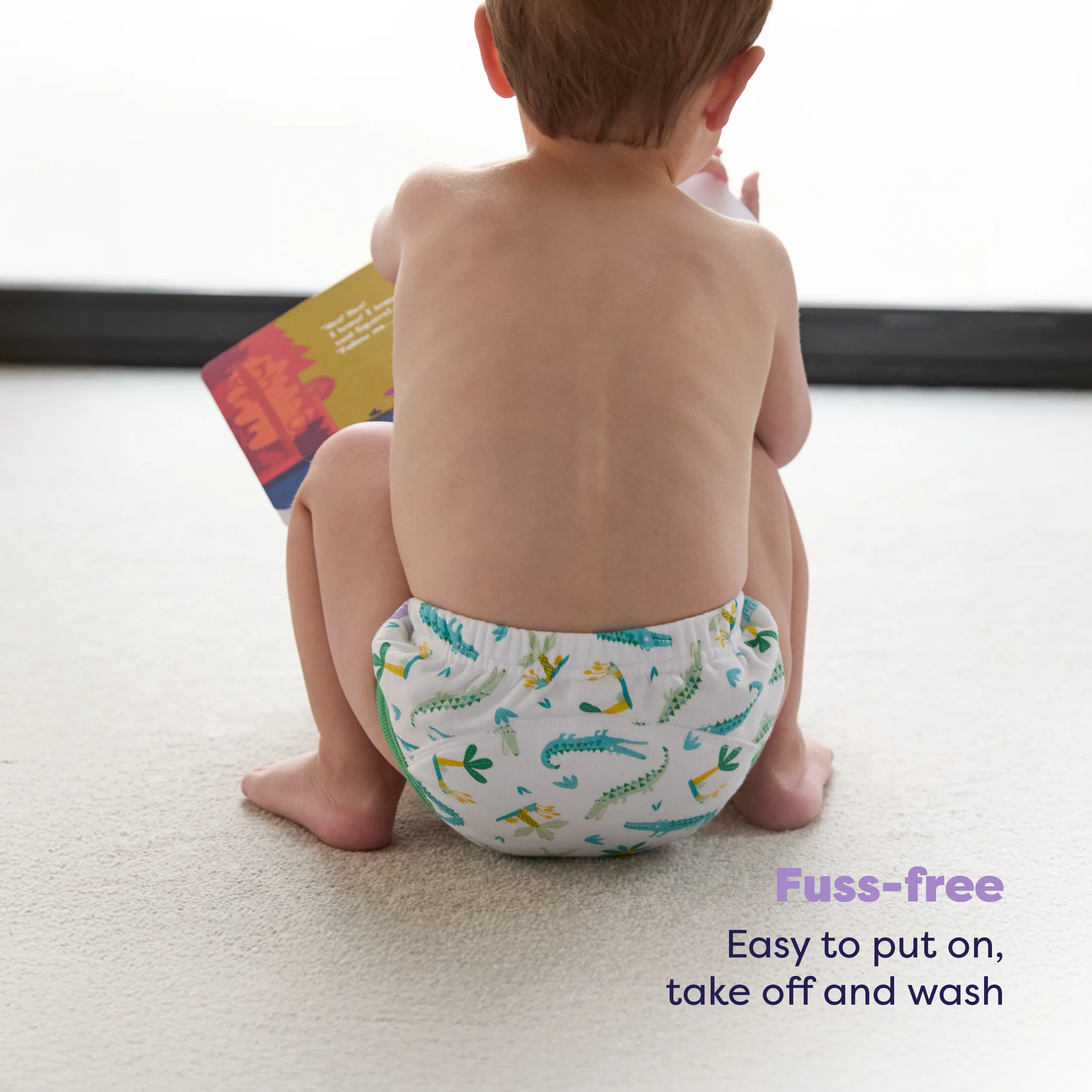NEW: 3 Pack Reusable Potty Training Pants in Wild Life - Elite Design - Image 6