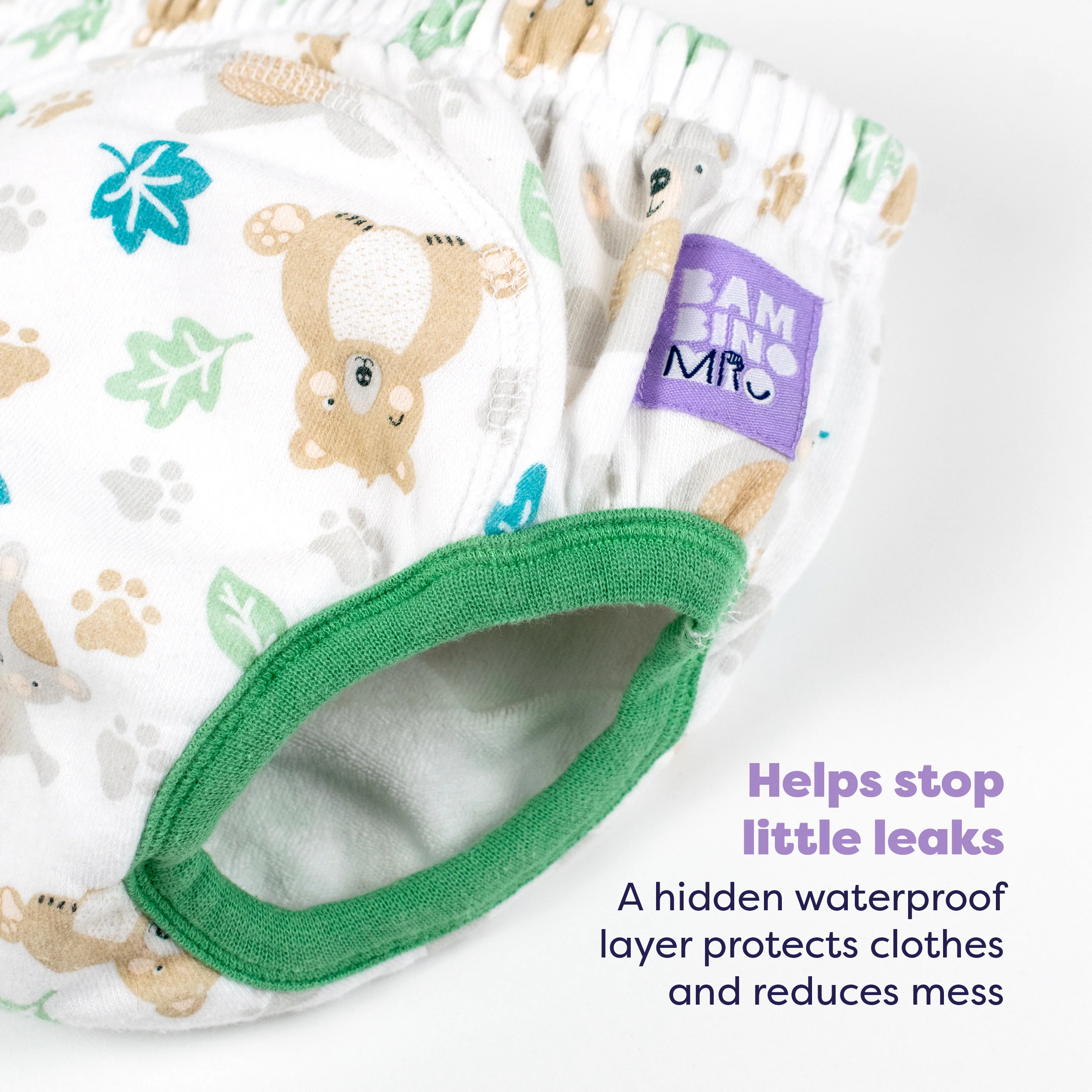 NEW: Reusable Potty Training Pants in Bear Hugs - Elite Design - Image 4