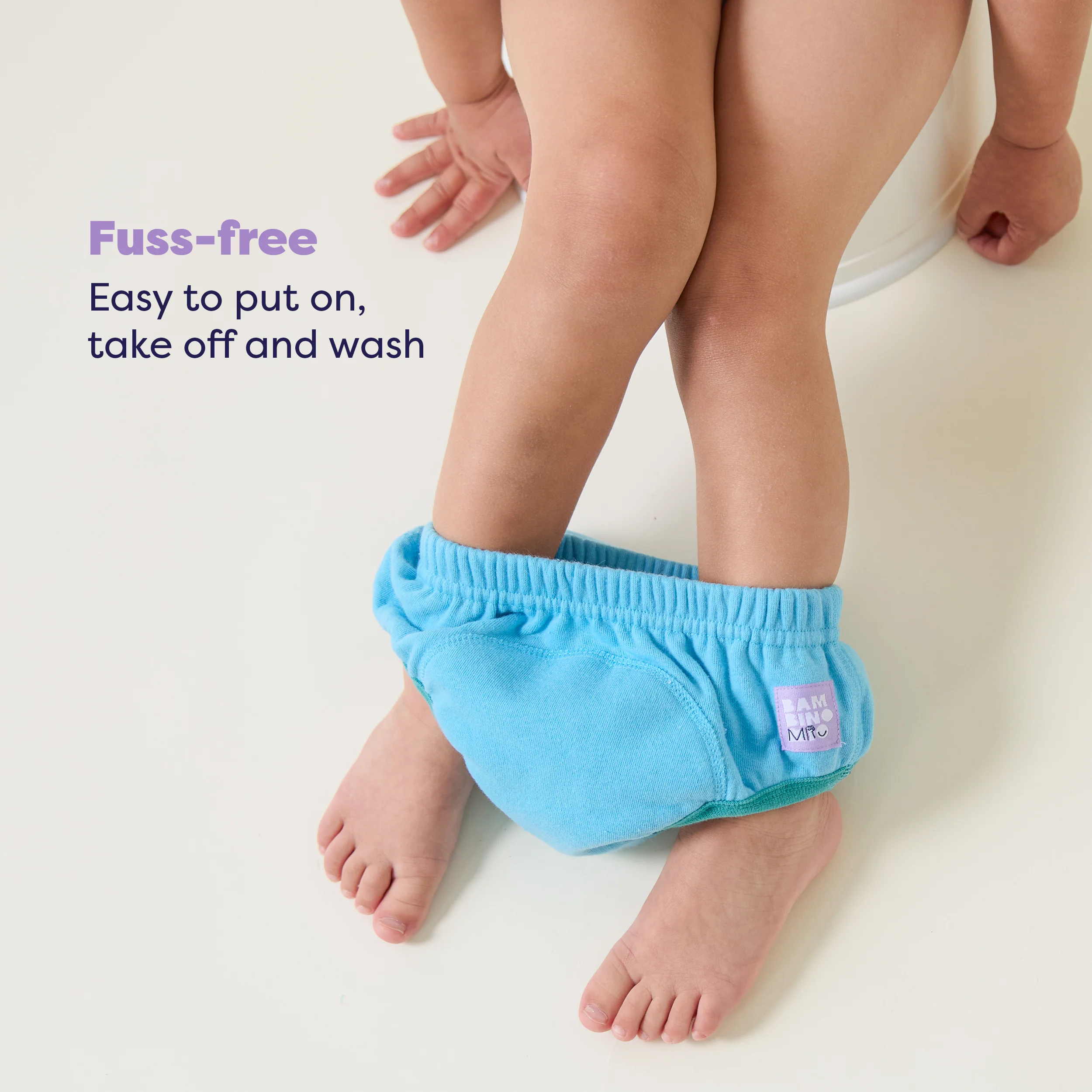 NEW: Reusable Potty Training Pants in Blue - Elite Design - Image 6