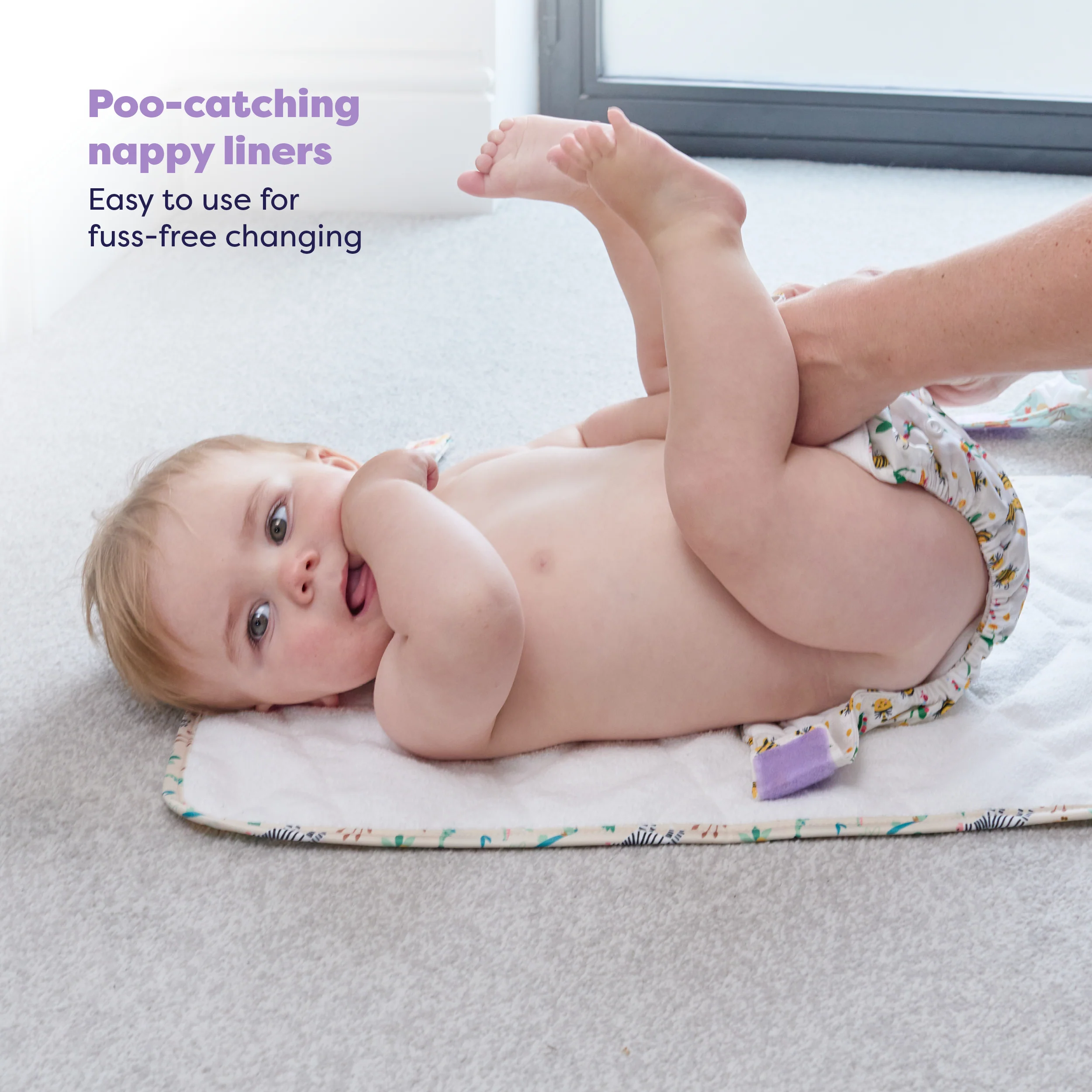 The Everything Reusable Nappy Bundle in Garden Party - Image 8