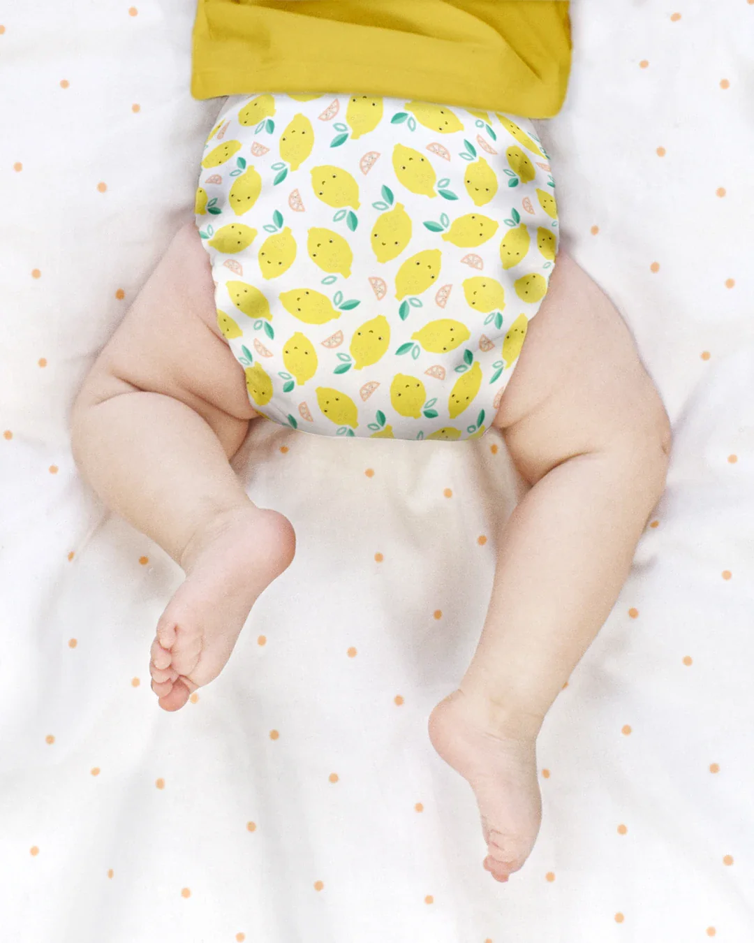 The Miosolo All-In-One 10 Nappy Bundle in White - Image 3